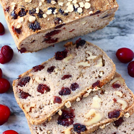 Gluten-Free Vegan Oatmeal Bread