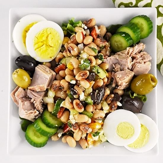 Easy Greek Bean Salad