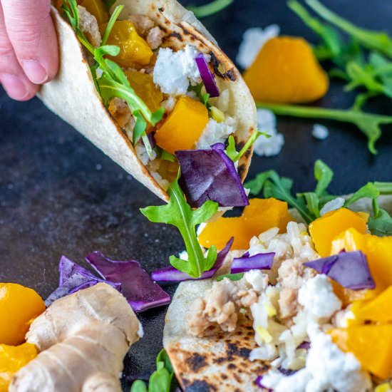 Pork & Peach Street Tacos
