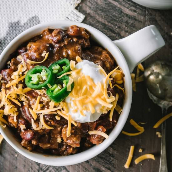 Instant Pot Beef Chili