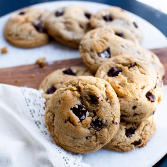 Brown Butter Toffee Cookies