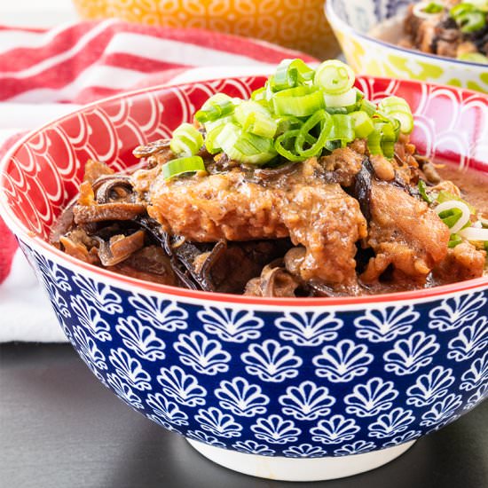 Chinese Hakka char yoke