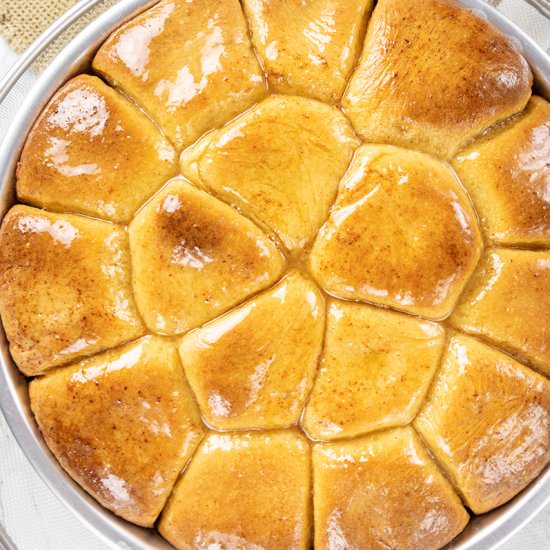 Brown butter sweet potato bread