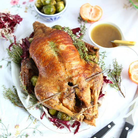 Crisp Roasted Duck