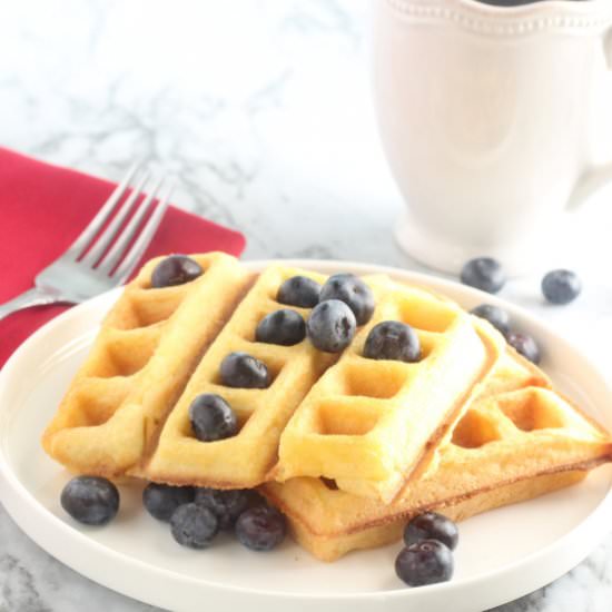 Keto Waffles With Almond Flour