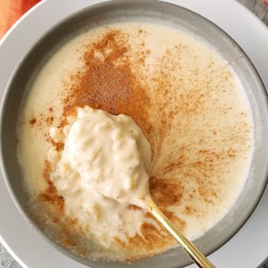 Slow Cooker Rice Pudding