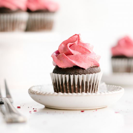 Mini Chocolate Cupcakes
