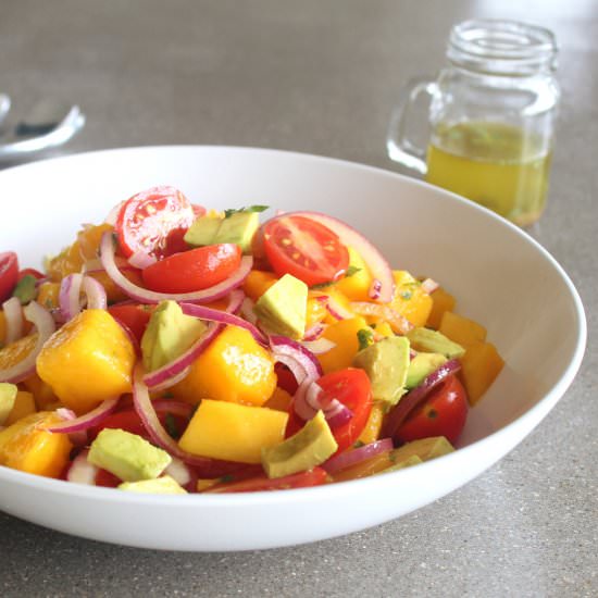 Summer Mango Avocado Salad