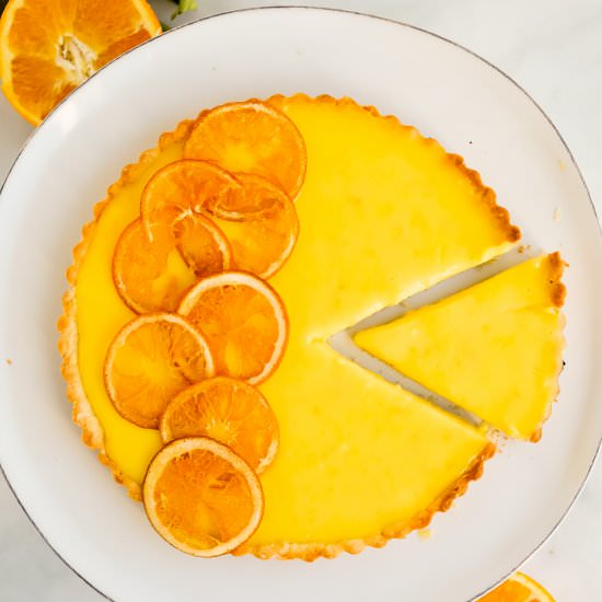 orange tart