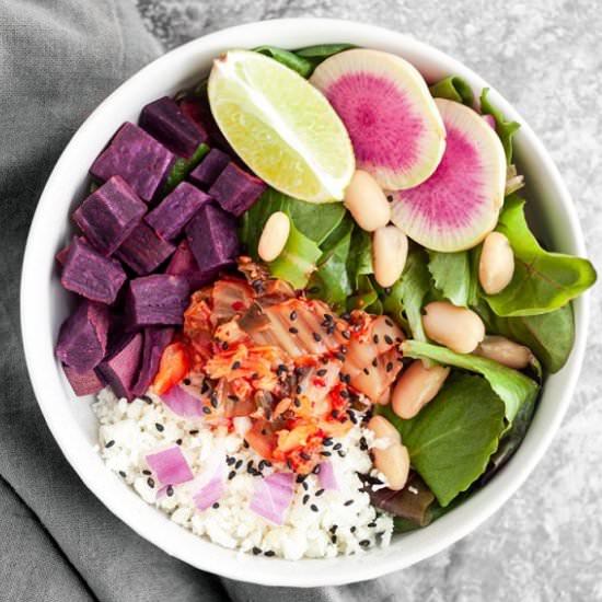Kimchi Buddha Bowls