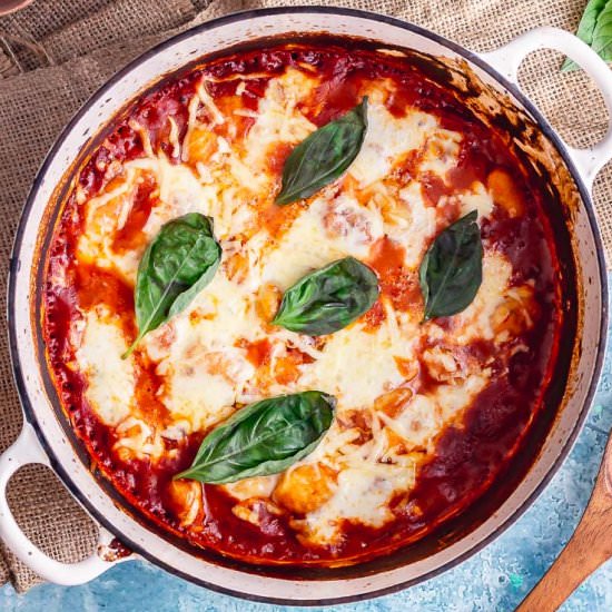 One Pot Gnocchi Bake with Tomato
