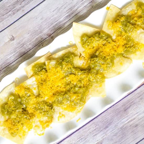 Green Chile Nachos