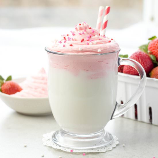 Strawberry Whipped Cream