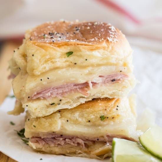 Ham and Cheese Sliders