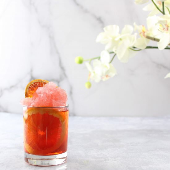 Frosé Negroni