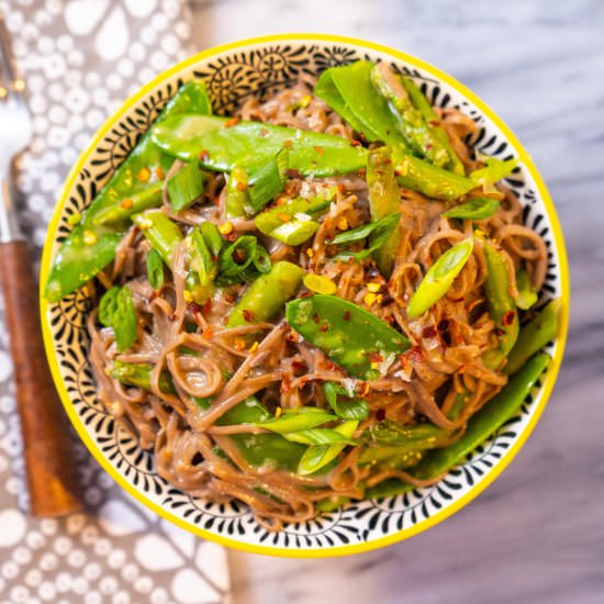 Miso-Butter Soba Noodles