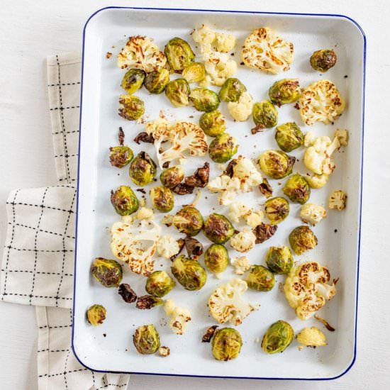Brussels sprouts & Cauliflower