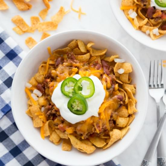 Crockpot Frito Pie