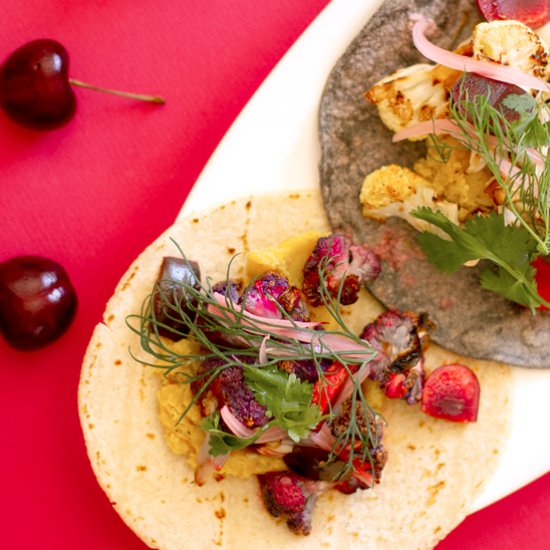 Cauliflower and Lentils Vegan Tacos