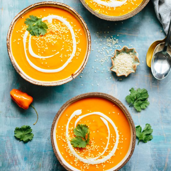 Spicy Carrot Soup