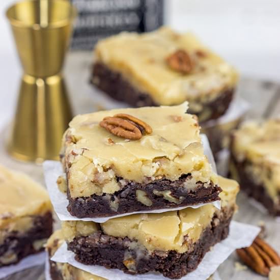 Bourbon Pecan Brownies