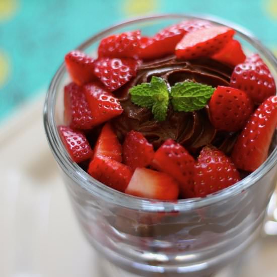 Vegan Chocolate Avocado Mousse