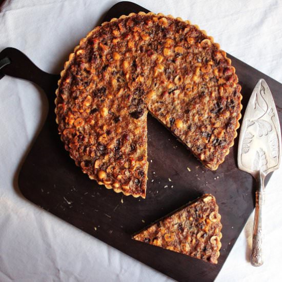 Hazelnut Mocha Tart