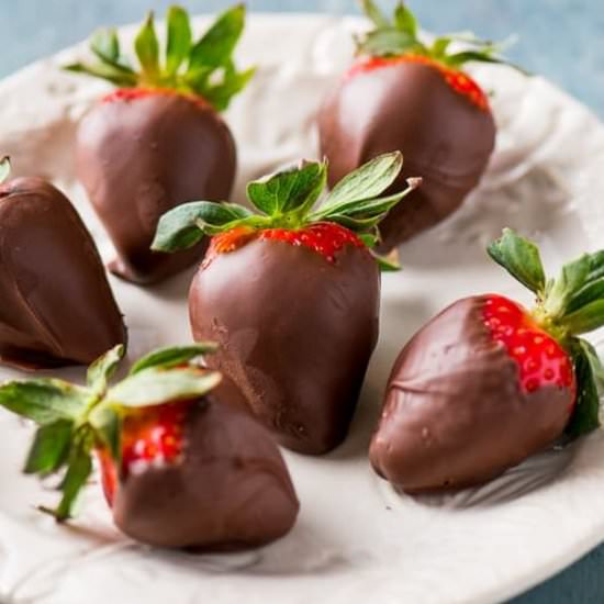 chocolate covered strawberries
