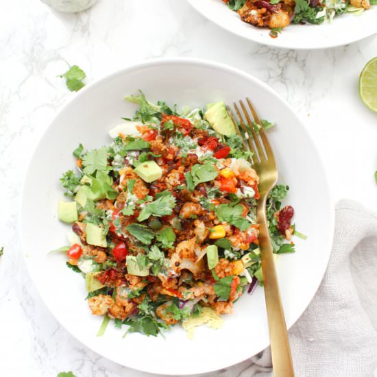 Cauliflower Taco Bowls