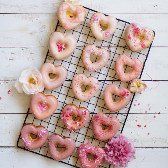 Valentine’s Baked Donuts