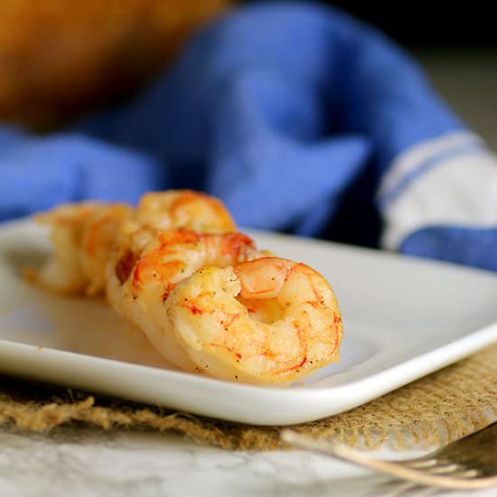 Perfectly Seared Shrimp