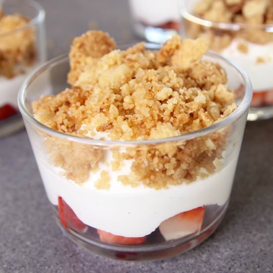 Individual Easy Cheesecake
