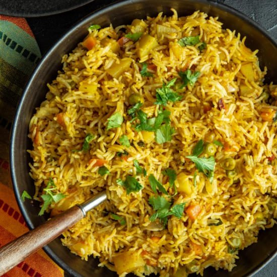 Instant Pot Vegetable Biryani