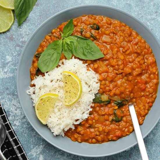 Vegan Lentil Curry