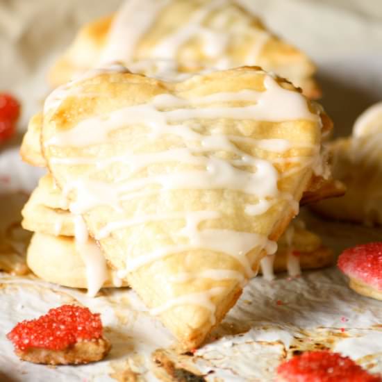 Heart Shaped Guava Hand Pies