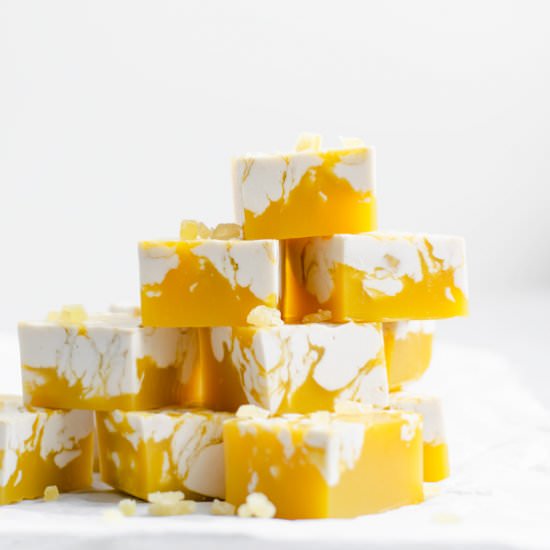 Vegan Mango Jalapeño Cocktail Gels