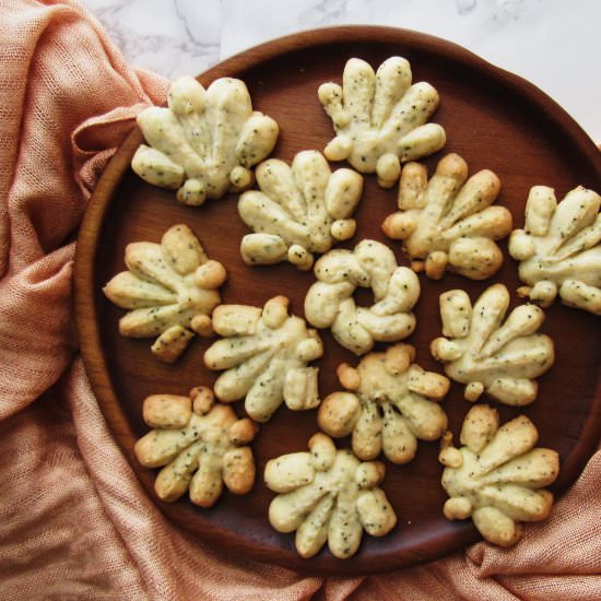 Earl Grey Shortbread Cookies