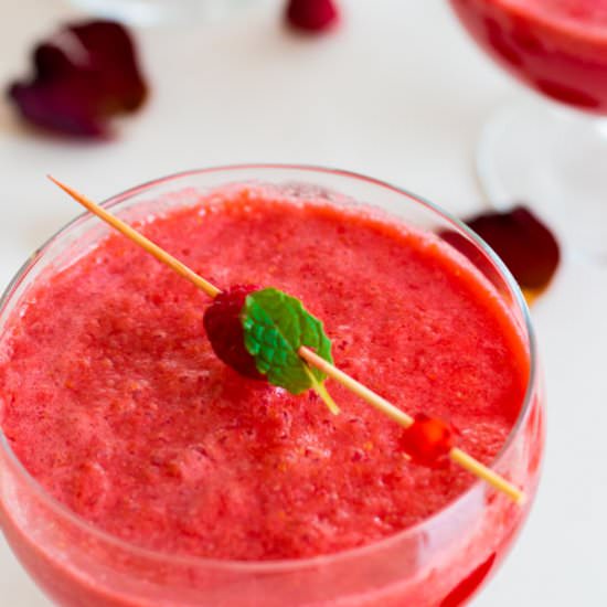 Raspberry Grapefruit Mocktail