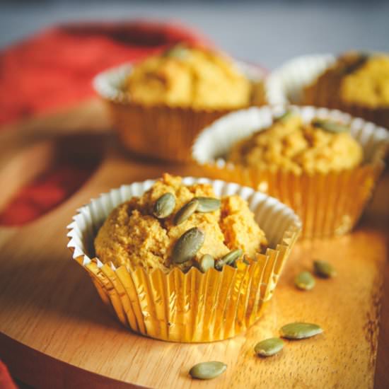 Easy Sweet Potato Cornbread Muffins