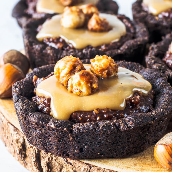 Vegan Hazelnut Tarts