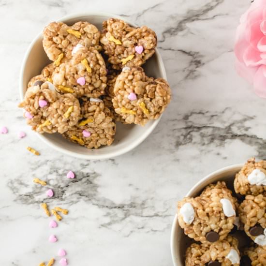 Valentine’s Day Rice Krispy Treats