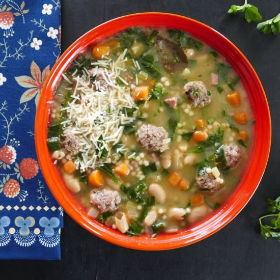 Instant Pot Italian Wedding Soup