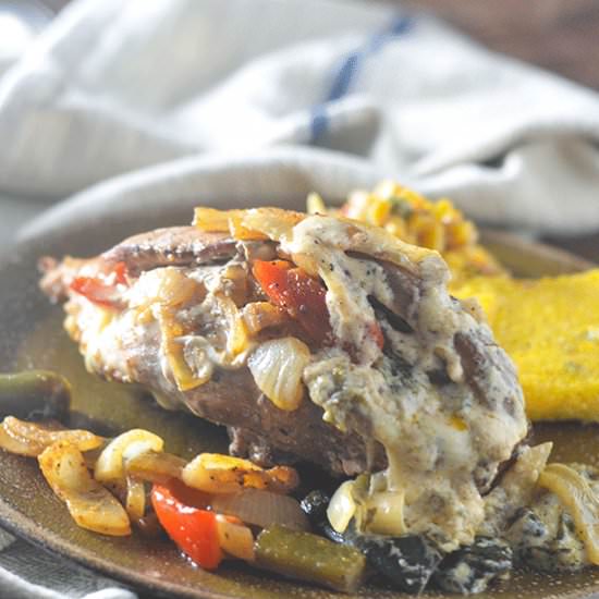 Stuffed Chicken Fajitas