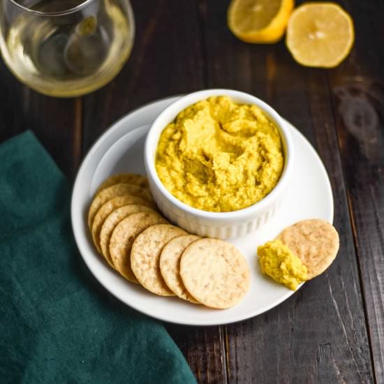 Ginger Turmeric Hummus