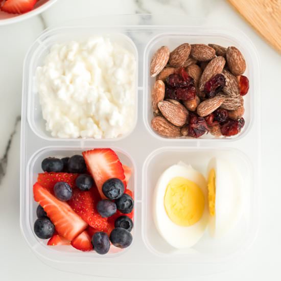 Grab and Go Protein Breakfast Boxes