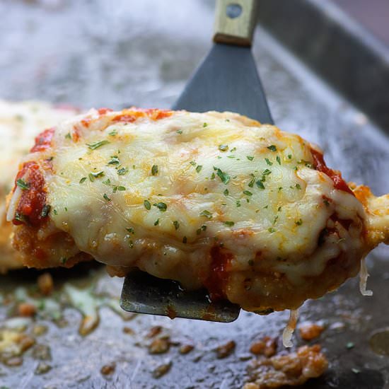 EASY BAKED CHICKEN PARMESAN