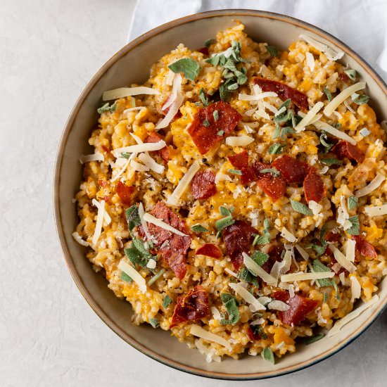Instant Pot Butternut Risotto