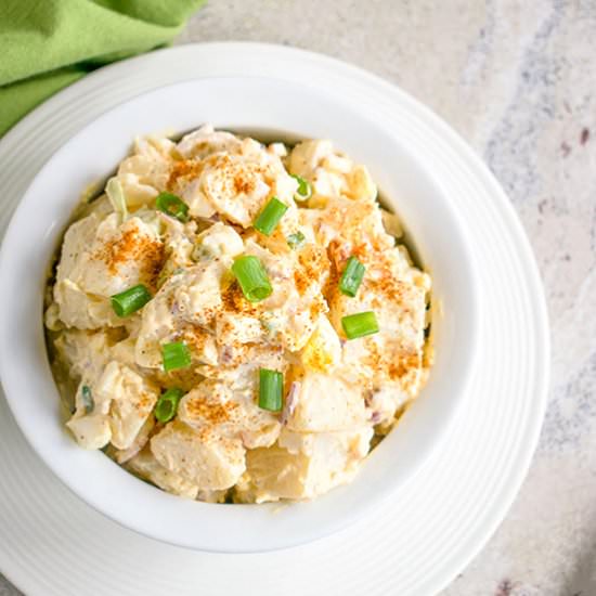 Deviled Egg Potato Salad