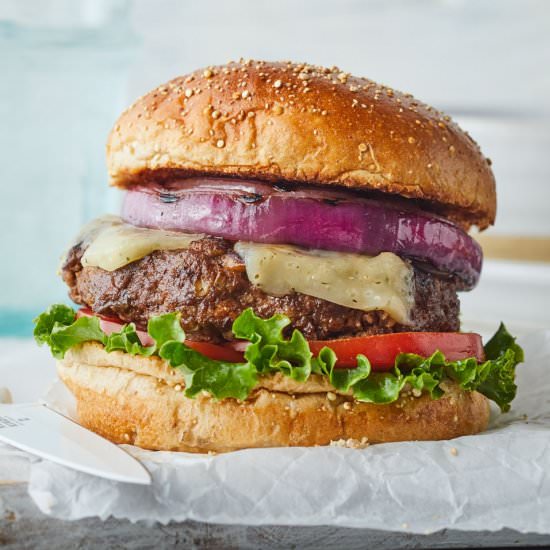 Beef and Mushroom Burgers