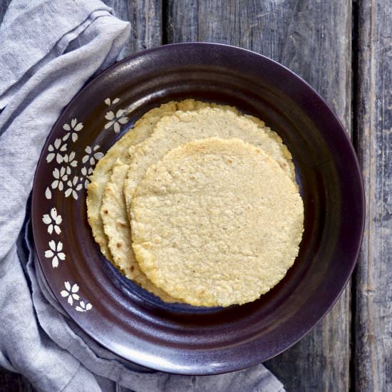 Homemade Corn Tortillas